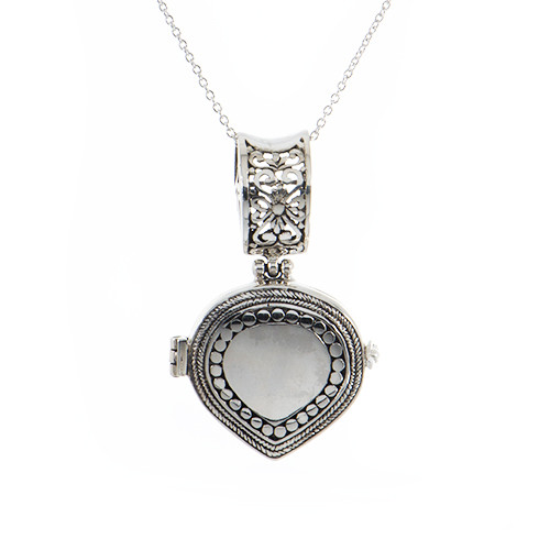 Teardrop Locket Pendant